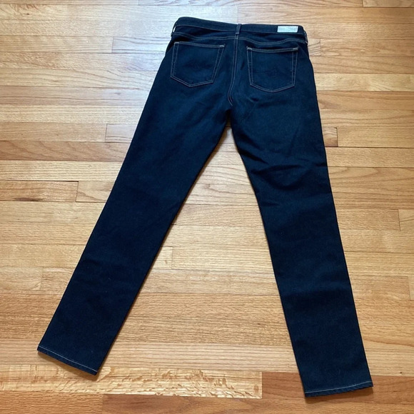 AG Adriano Goldschmied Contour 360 The Prima Mid-Rise Cigarette Jeans Dark Wash - Picture 6 of 11